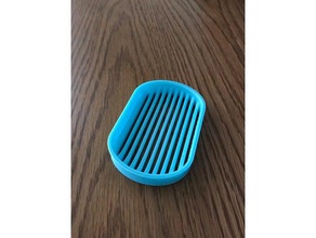 soap dish household holder tray 3d print model - Mito3D