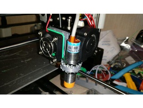 anet a8 magnético ventilador + z-soporte de sonda Impresora 3d las piezas actualización titular z la 3d print model - Mito3D
