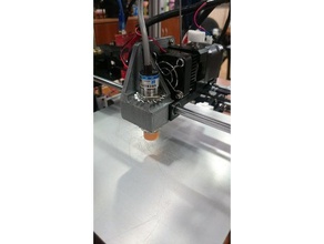 anet a6 autolevel front sensor support 18mm 3d printing 3d print model - Mito3D