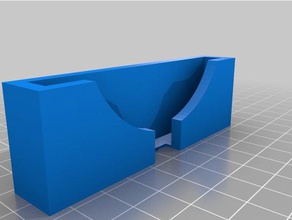 my customized customizer phone wall mount dock mobile 3d print model - Mito3D