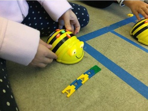 codifica di tessere giochi e giocattoli bee bot l'istruzione del mouse robot l'insegnamento le piastrelle 3d print model - Mito3D
