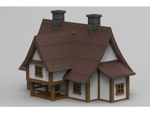 low poly casa sculture art la creazione creativo il creatore lowpoly scolpire scultura 3d print model - Mito3D