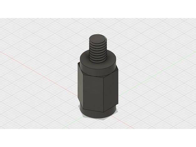 distancia tornillo m3x10 La impresión en 3d pcb de montaje 3D print model - Mito3D