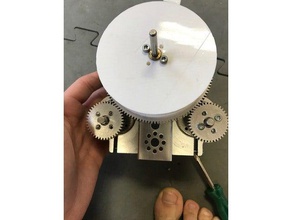ftc bobine tetrix 120-dent de l'engrenage la robotique glissière linéaire vitesse vortex 3d print model - Mito3D