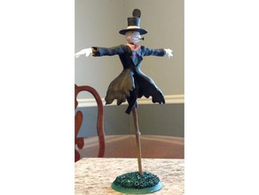 turnip head creatures howl's moving castle miyazaki scarecrow tophat 3d print model - Mito3D