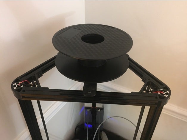 anycubic plus disque dur de palier supérieur support bobine L'imprimante 3d pièces linéaires roulement le kossel la 3D print model - Mito3D