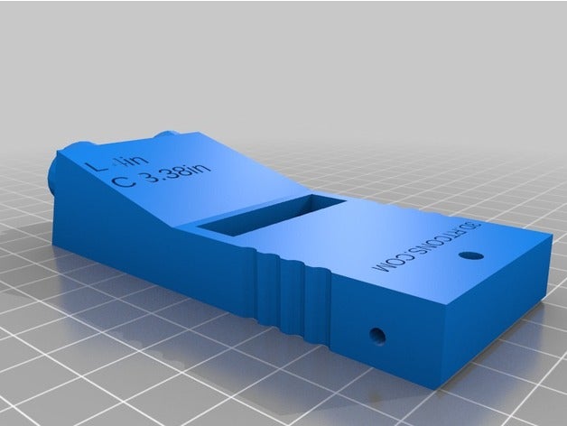 meine angepassten pocket-Loch-jig - hat math diy kundengebundene 3D print model - Mito3D