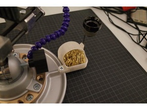 de solda, limpeza suporte do fio ferro eletrônica solda 3d print model - Mito3D