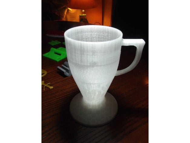 estável caneca produtos para casa de café 3D print model - Mito3D