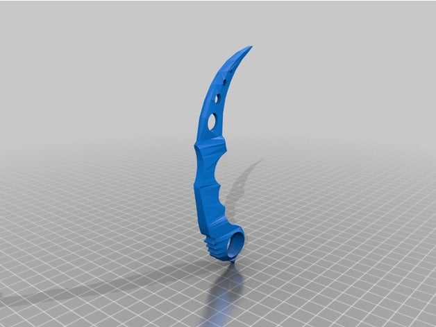 knife curve hobby 3D print model - Mito3D