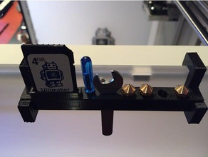 mini nozzel holder tools ultimaker 2+ 3d printer accessories nozzle ultimaker2 3d print model - Mito3D