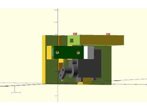 auto bed leveling wanhao duplicateur i3 Imprimante 3d accessoires openscad paramétrique 3d print model - Mito3D