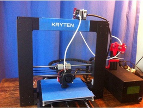 kryten de la tête 2 L'imprimante 3d pièces cocon créer malyan m150 wanhao duplicateur i3 3d print model - Mito3D