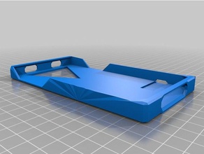 samsung galaxy s5 case futuristic design mobile phone coque cover 3d print model - Mito3D