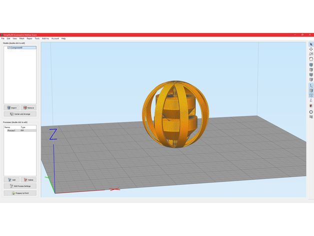 yapabilirsiniz 3d baskı testleri supportless wanhao teksir i3 3D print model - Mito3D