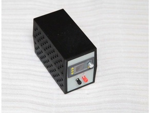 bench power supply case electronics enclosure work 3d print model - Mito3D