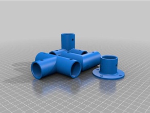 25 mm Rohre 3d print model - Mito3D