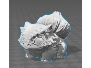 bulbasaur - realistico le creature 3d print model - Mito3D
