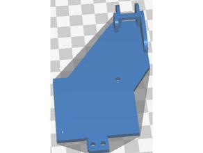 anet a6 Lüfter, Kabel, Kette-Anschluss 3d-Drucker Teile Kabel-Kette Kabel-management fan mount 3d print model - Mito3D