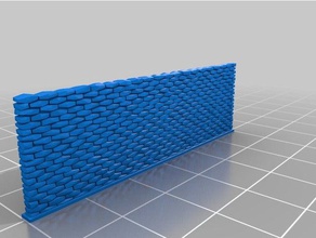 özelleştirilmiş taş duvar 16mm benim sahne 3d print model - Mito3D