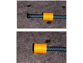 una sola cuerda paracord final de bolas accesorios bolilla 3d print model - Mito3D