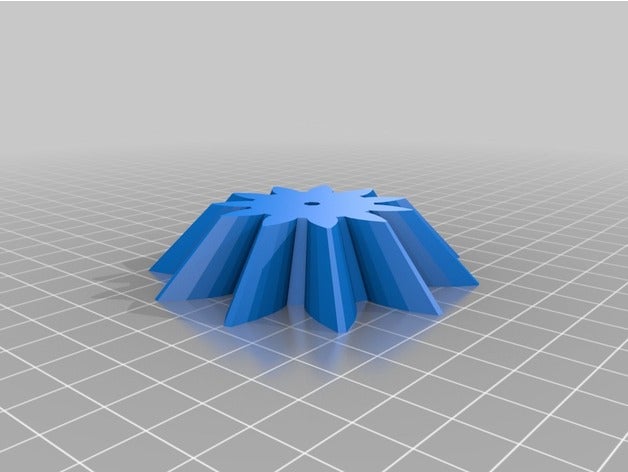 my customized involute bevel gear hobby 3D print model - Mito3D