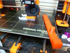 imprimir a remoção de impacto incentivo bar Impressora 3d acessórios cama pei prusa i3 mk2 raspador preso ferramenta 3d print model - Mito3D