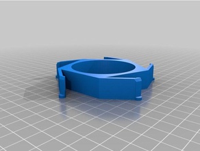 matterhackers pro series spool adaptador hub Impressora 3d de peças personalizado 3d print model - Mito3D