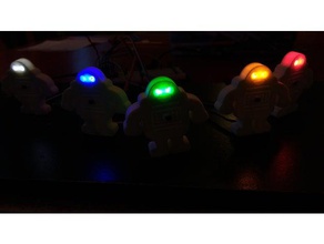 light sensor bot toys & games arduino gallery game laser robot toy 3d print model - Mito3D