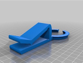 lawn chair wine glass holder 3d printing 3d print model - Mito3D