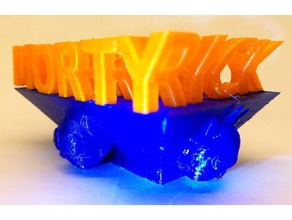 rick morty metin ile karşı karşıya sahne cromulon sanchez 3d print model - Mito3D