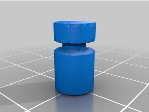 equilibrada-braço da lâmpada de substituição do pino mola peças 3d print model - Mito3D