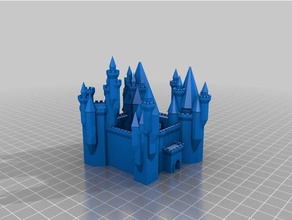 mi personalizados gran castillo generador las estructuras de edificios personalizado 3d print model - Mito3D