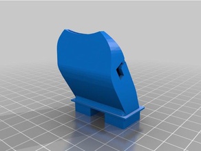 davincii 2x 50 mm conducto del ventilador remix Impresora 3d de las piezas 3d print model - Mito3D