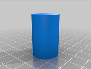 vaso modalità di cilindro Stampa 3d prove filamento temperatura test 3d print model - Mito3D