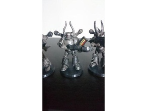 chaos marine Trupp space crusade starquest Spiele 3d print model - Mito3D