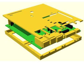 my-pi camera case electronics compute module raspberry pi 3d print model - Mito3D