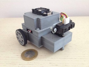 arduino mini autonoma fai da te robot La stampa 3d autonomo il l'istruzione 3d print model - Mito3D