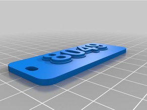 8049 arimo keychains customized 3d print model - Mito3D