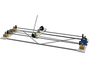 pendulo invertido carrito lineal de la ingeniería 3d print model - Mito3D