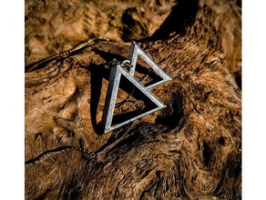 eden pingente a moda o design jóias moderno triângulo wereable 3d print model - Mito3D