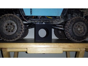 scx10 estante de pie r c vehículos axial rastreador soporte exhibición 3d print model - Mito3D