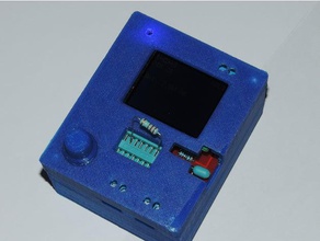gm328 tester durumda parçalar dava gm328a elektronik kasa transistör test cihazı 3d print model - Mito3D