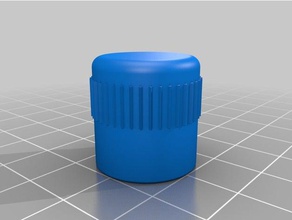 simple interruptor rotatorio de la perilla ruedecilla para Impresora 3d las piezas 3d print model - Mito3D