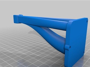 trinus soporte de bobina 8 mm varilla roscada Impresora 3d las piezas trinus3d 3d print model - Mito3D