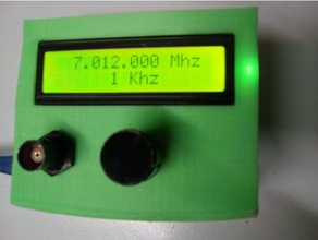 boite verser generateur hf arduino de l'électronique la radio amateur le jambon ham radioamateur 3d print model - Mito3D