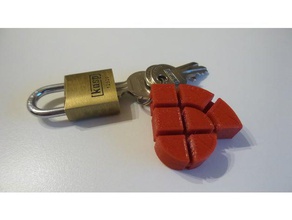 mallinckrodt keyring gadgets accessory key keychain 3d print model - Mito3D
