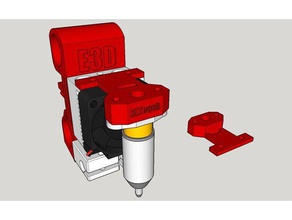 bltouch chimera monte Stampante 3d accessori ciclope e3d il sensore 3d print model - Mito3D