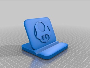 hongo soporte de teléfono los hogares 3d print model - Mito3D