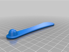 my customized measuring spoon scoop one two ended kitchen & dining 3d print model - Mito3D